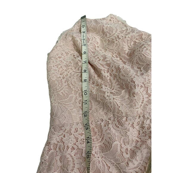 Dessy Collection 2995 Sz 0 Blush Pink Dress Party Cocktail Prom Homecoming NWT - Picture 12 of 16